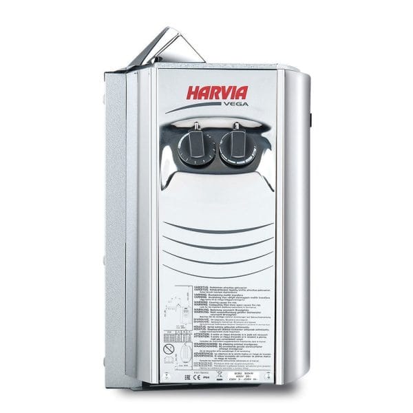 Soba sauna Harvia Vega BC60 Inox, 6kW, comanda incorporata