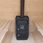 Soba sauna pe lemne