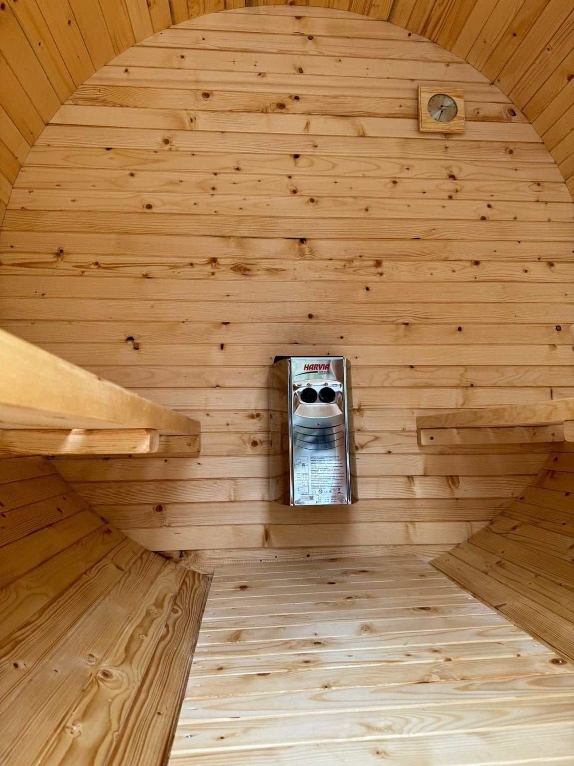 Interior sauna tip butoi