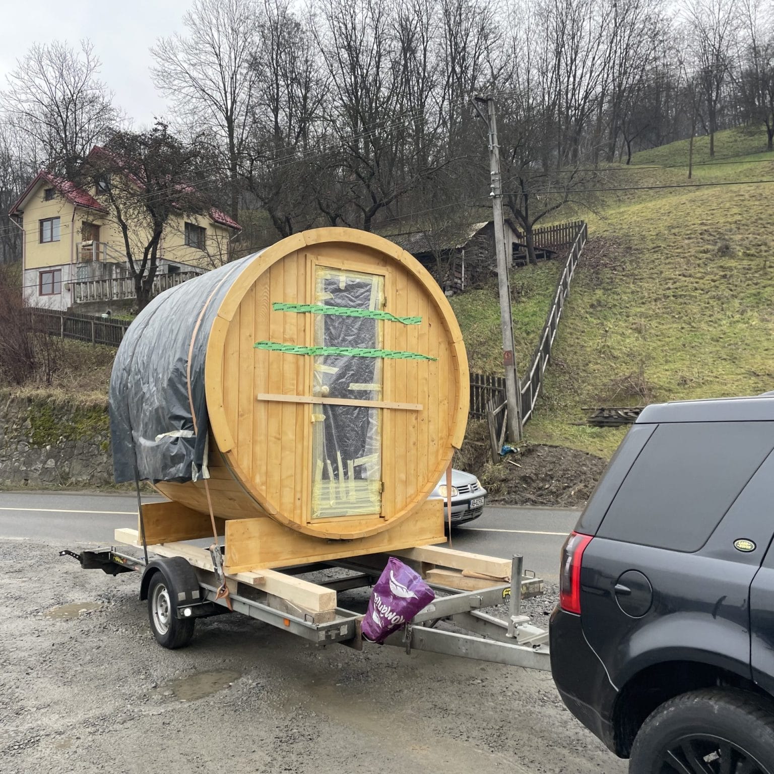 Sauna 190 cm - tip butoi
