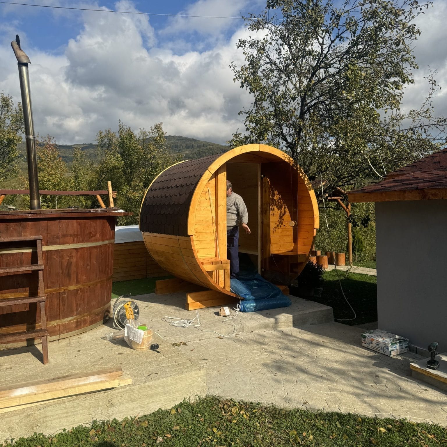 Calimanesti - Sauna tip butoi