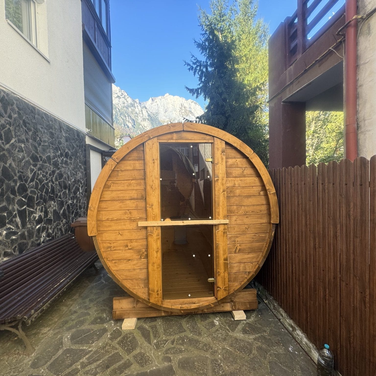 Sauna tip butoi 190 cm Brasov