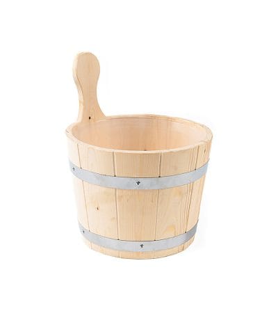 Saune Complete - Galeata lemn pin sauna Waincris 5 litri UA-10