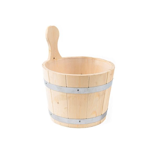Saune Complete - Galeata lemn pin sauna Waincris 5 litri UA-10