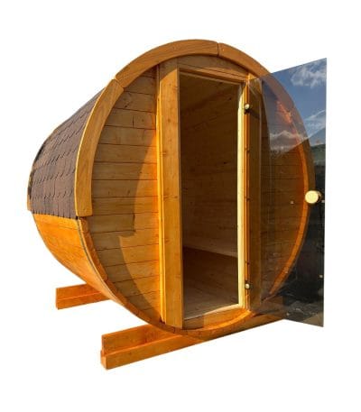 Sauna uscata - stejar deschis - culoare de nota 10