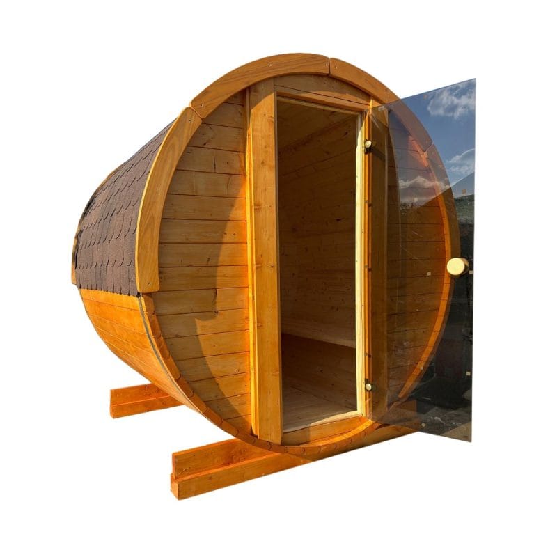 Sauna uscata - stejar deschis - culoare de nota 10