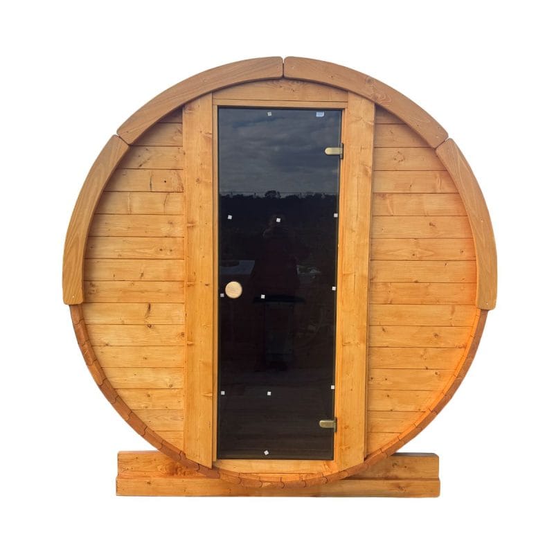 Sauna uscata de exterior - Soba electrica - 190cm