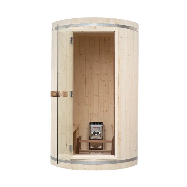 Saună Tip Butoi Vertical – Design Elegant și Performanță Superioară